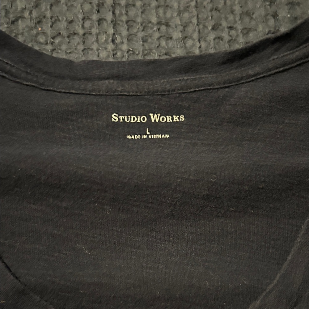 Studio Works Classic Black Tee